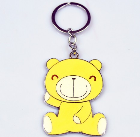 Cartoon bear keychain