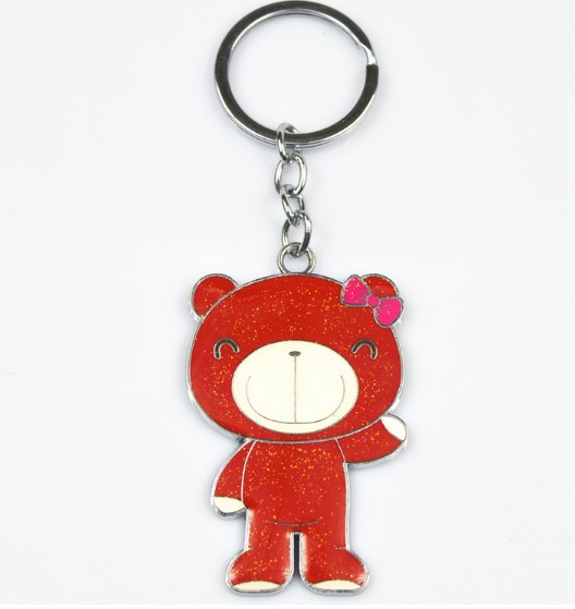 Cartoon bear keychain