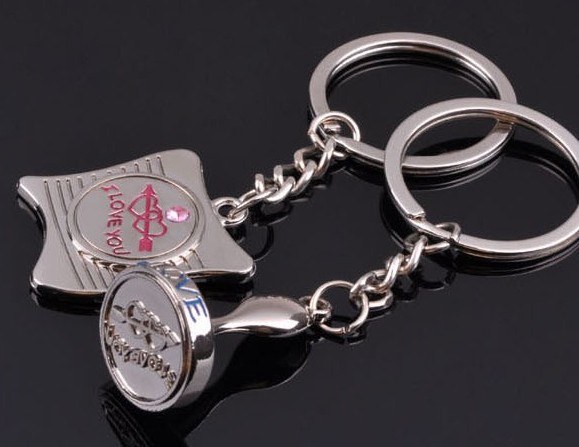 Love's stamp keychains