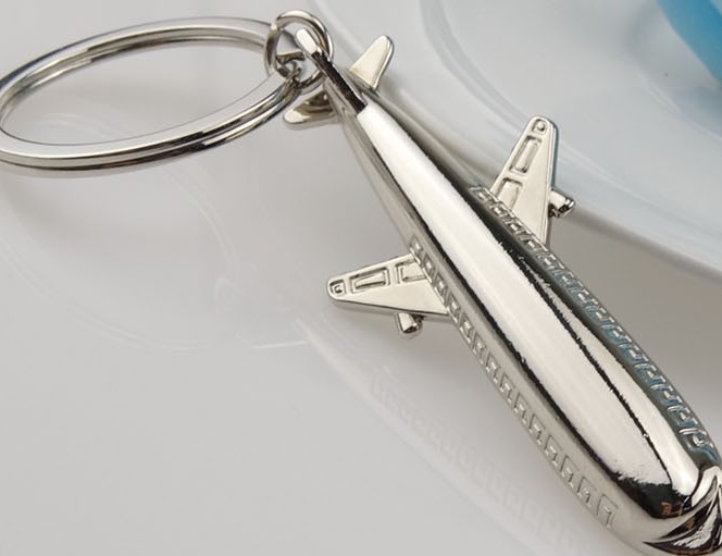 Airbus aircraft keychain