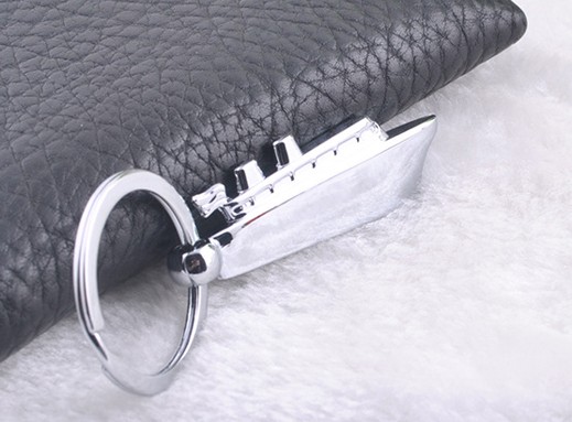 Steamship keychain