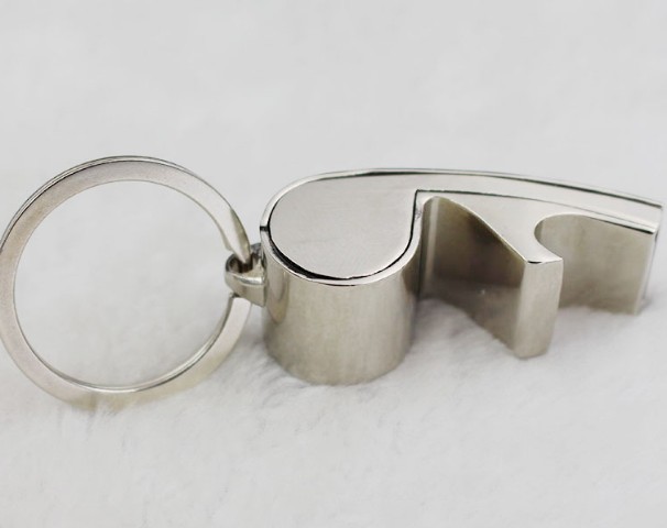 Multi-function whistle keychain