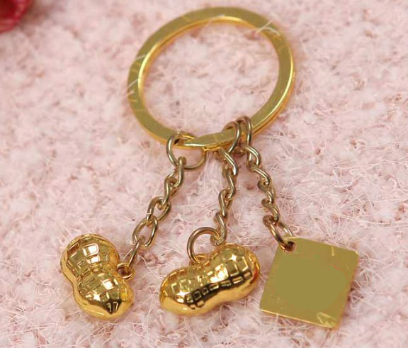 Golden Peanut keychain
