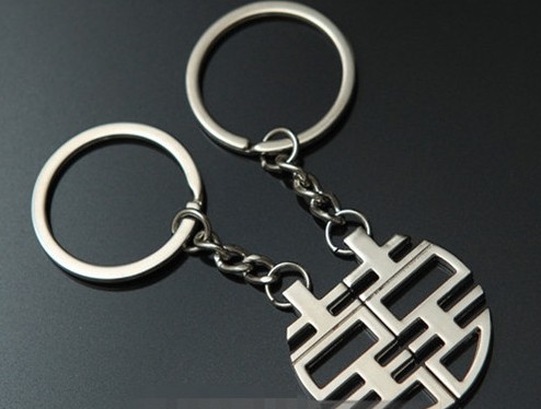 Chinese Style Wedding Couple Keychains