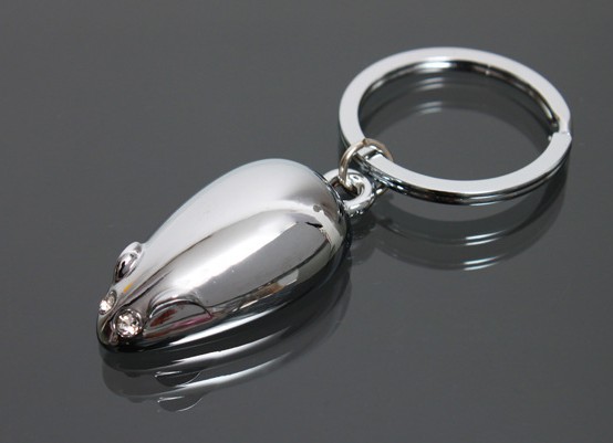 Alloy Mouse keychain