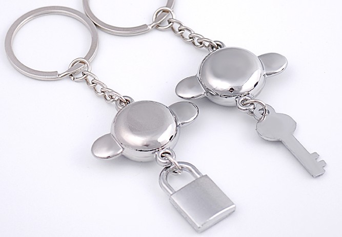 Mouth monkey lovers keychains