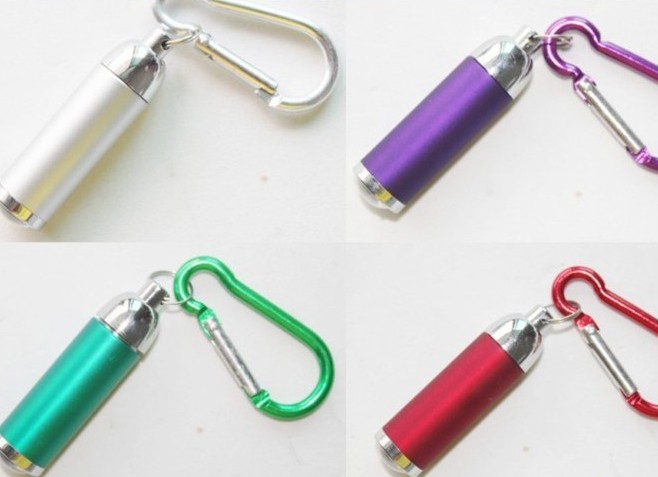 Variable focus Mini Flashlight keychain