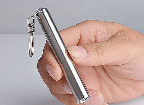 Waterproof LED Flashlight keychain