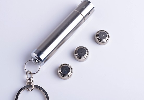 6.6cm LED Flashlight keychain