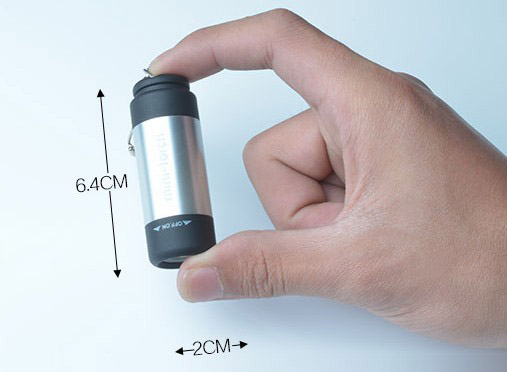 Rechargeable LED Flashlight keychain