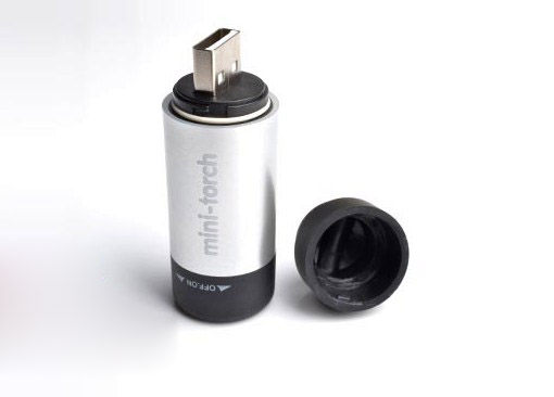 Rechargeable LED Flashlight keychain