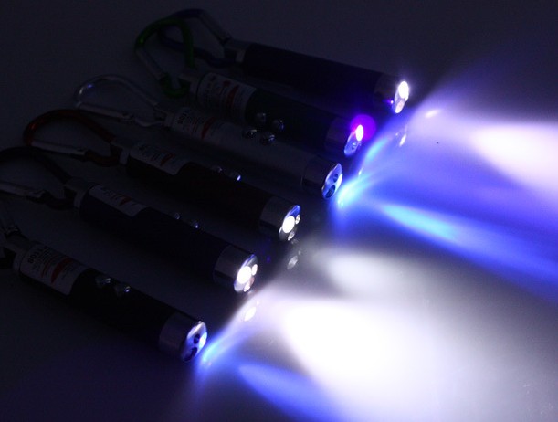3 in 1 Multifunction LED keychain