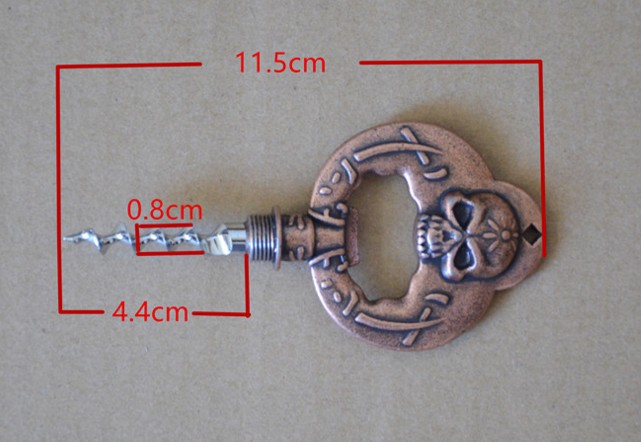 Vintage Wine Bottle Opener Multi-purpose KeyChain