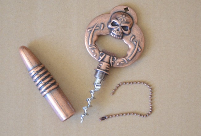 Vintage Wine Bottle Opener Multi-purpose KeyChain