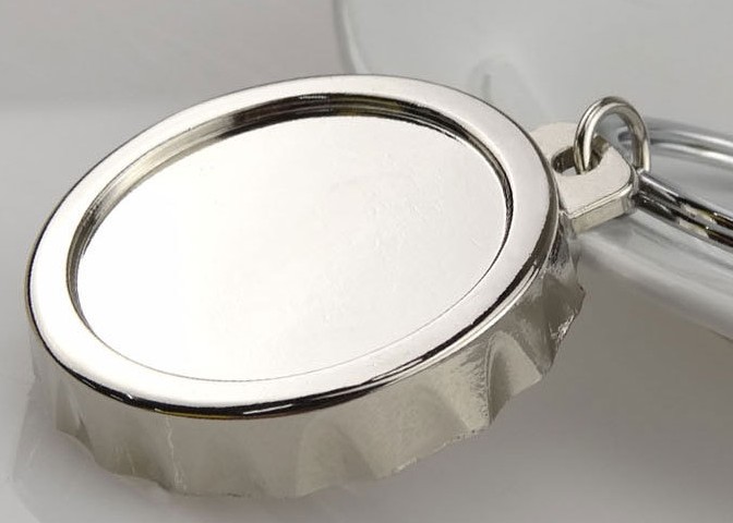 Creative Alloy Bottle Opener Keychain