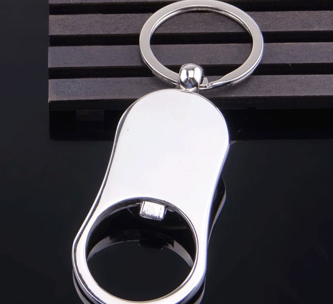 compass bottle opener keychain