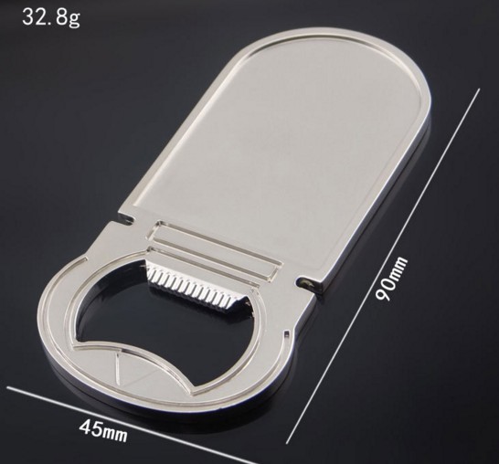 Classic bottle opener keychain
