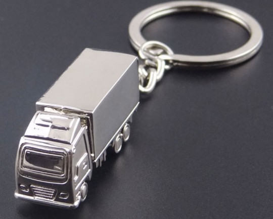 Creative Truck Alloy Keychain