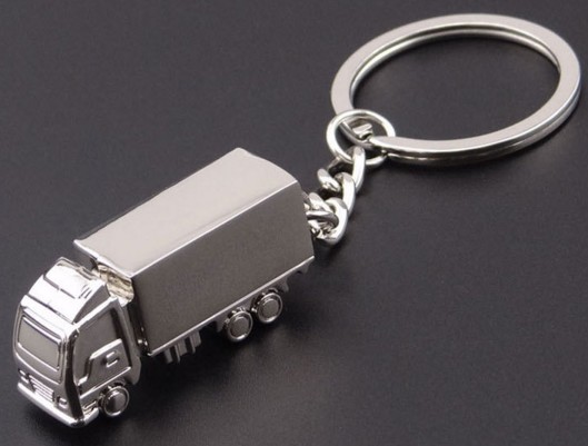 Creative Truck Alloy Keychain