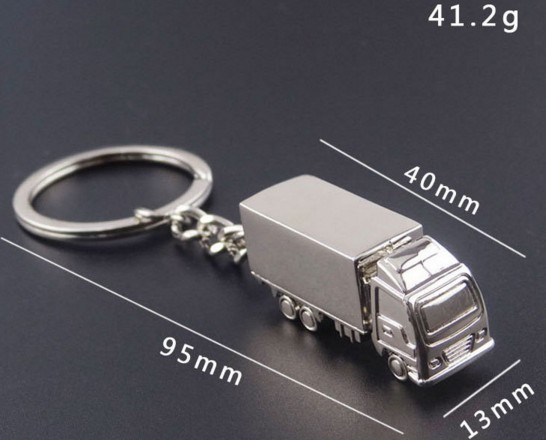 Creative Truck Alloy Keychain