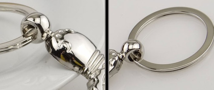 Turtle Alloy Keychain