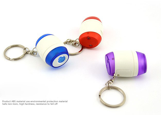 Mini Projection Clock KeyChain