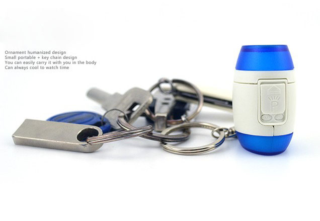 Mini Projection Clock KeyChain