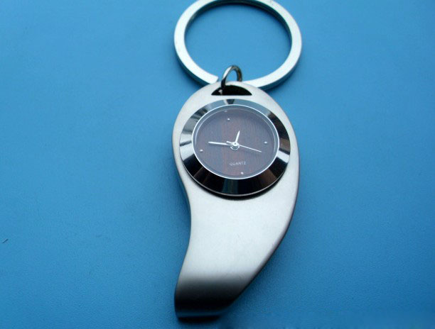 zinc alloy fashion watch keychain