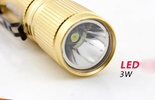 AA Battery 14500 Mini LED Flashlight