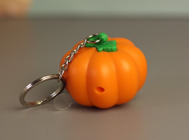 Halloween pumpkin keychain