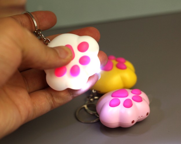 Cute Cat's Paw Keychain