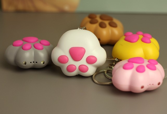 Cute Cat's Paw Keychain