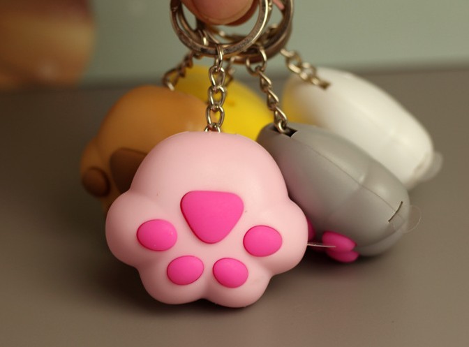 Cute Cat's Paw Keychain