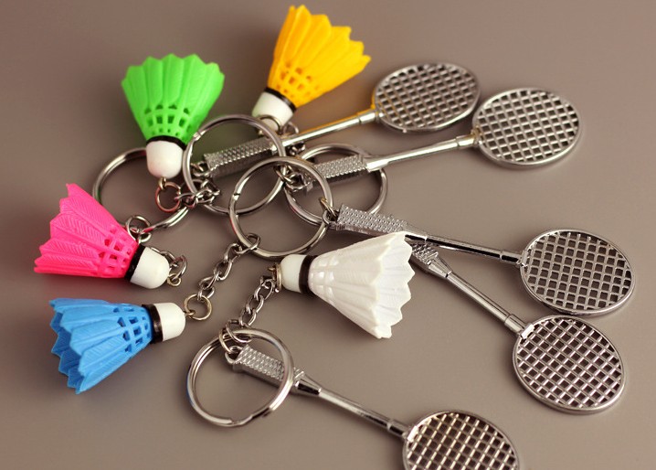 Mini Badminton keychain