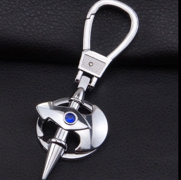 Game Axe Keychain