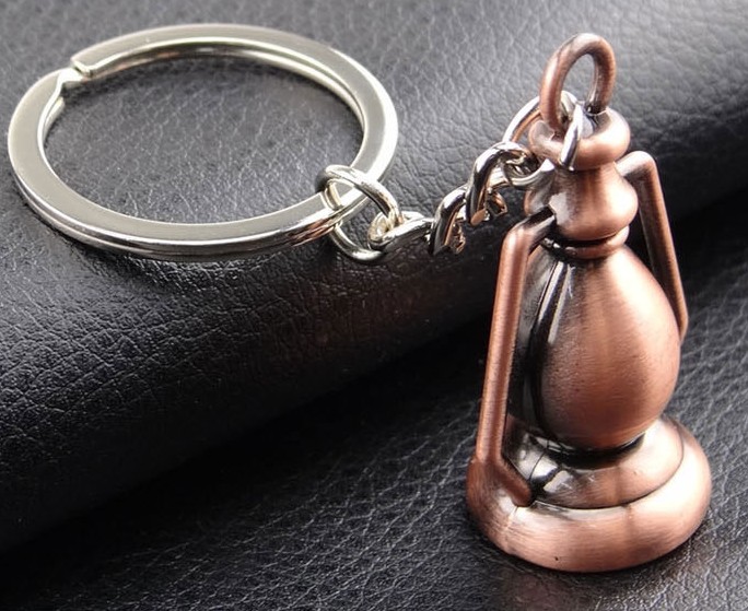 Retro horse light keychain