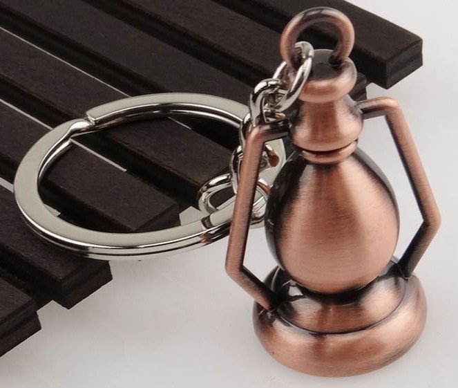 Retro horse light keychain