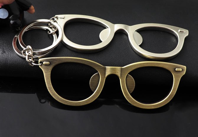 Glasses opener keychain