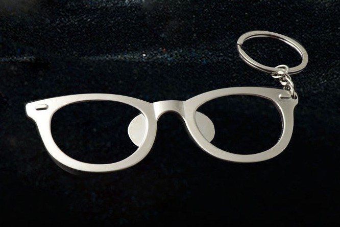 Glasses opener keychain