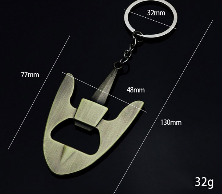 Anchor opener keychain