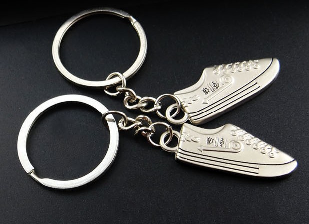 Sports shoes lovers keychain