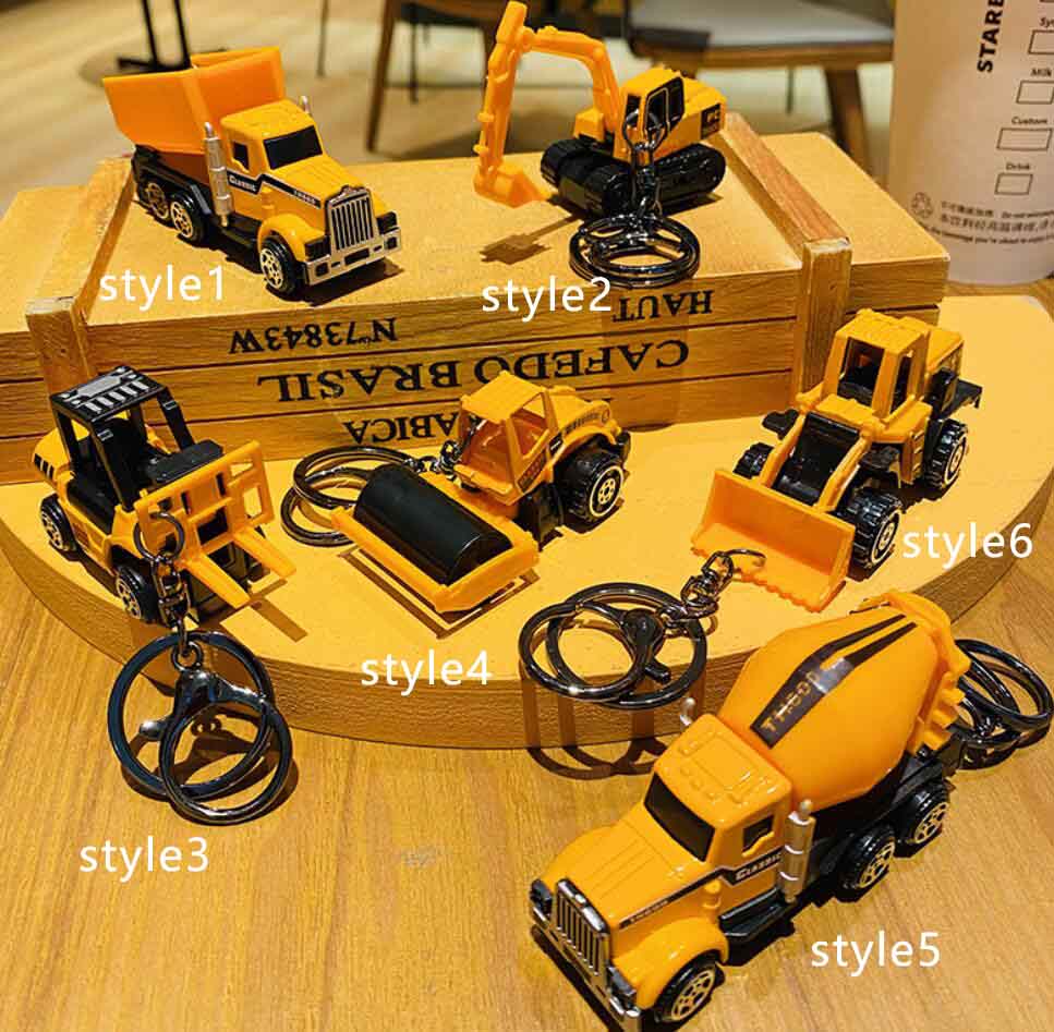 Engineering forklift keychain