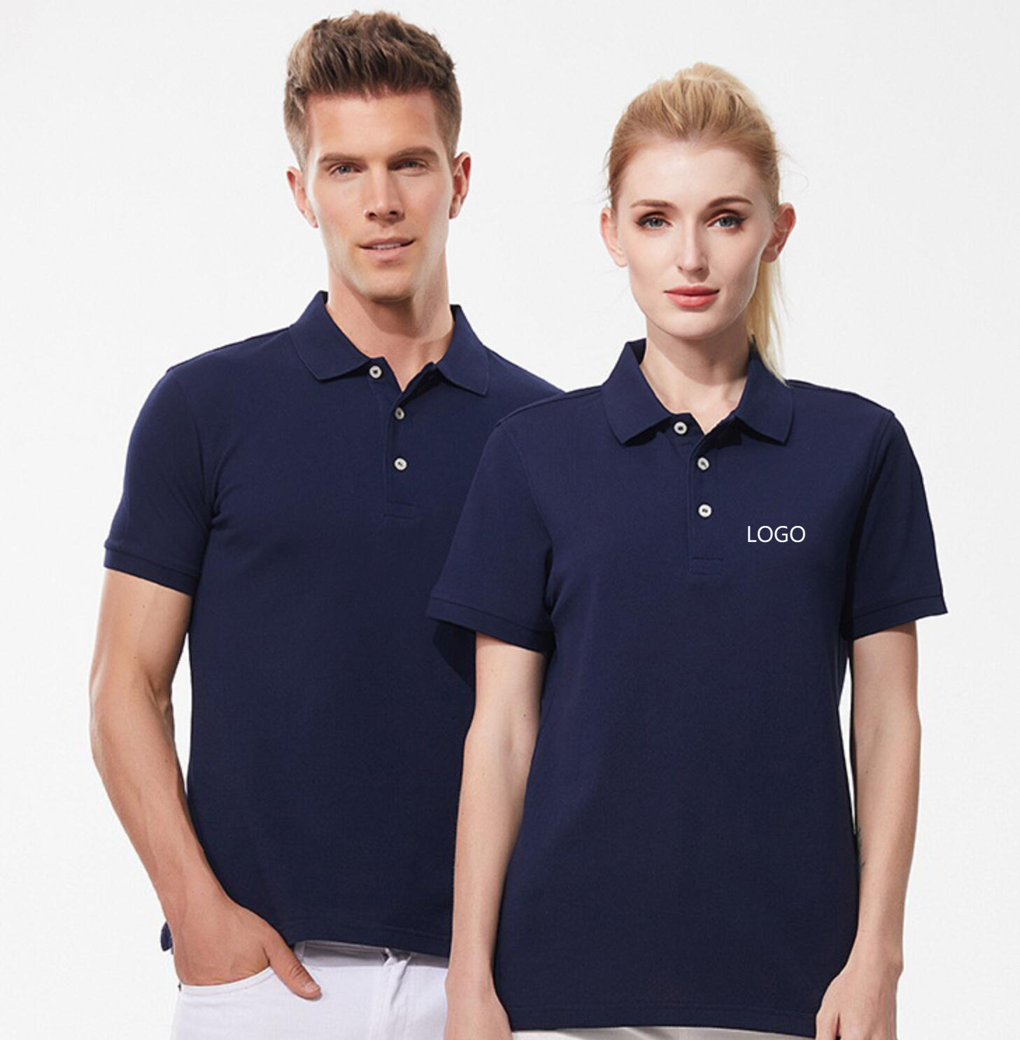 solid color short sleeve promotional t-shirt