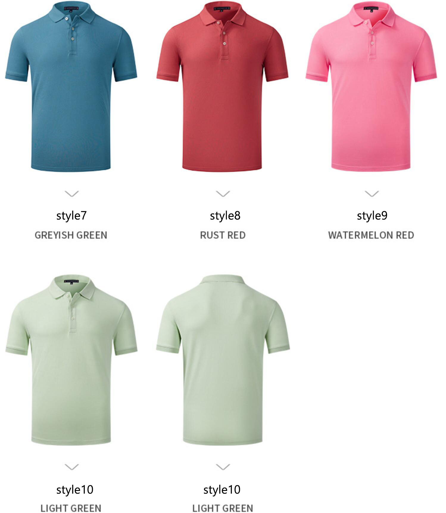 solid color short sleeve promotional t-shirt