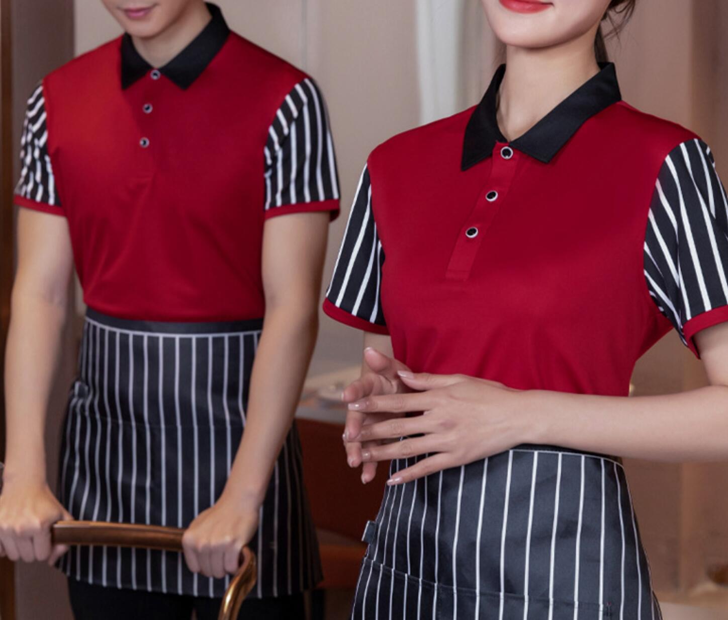 short sleeve promotional t-shirt for coffee shop