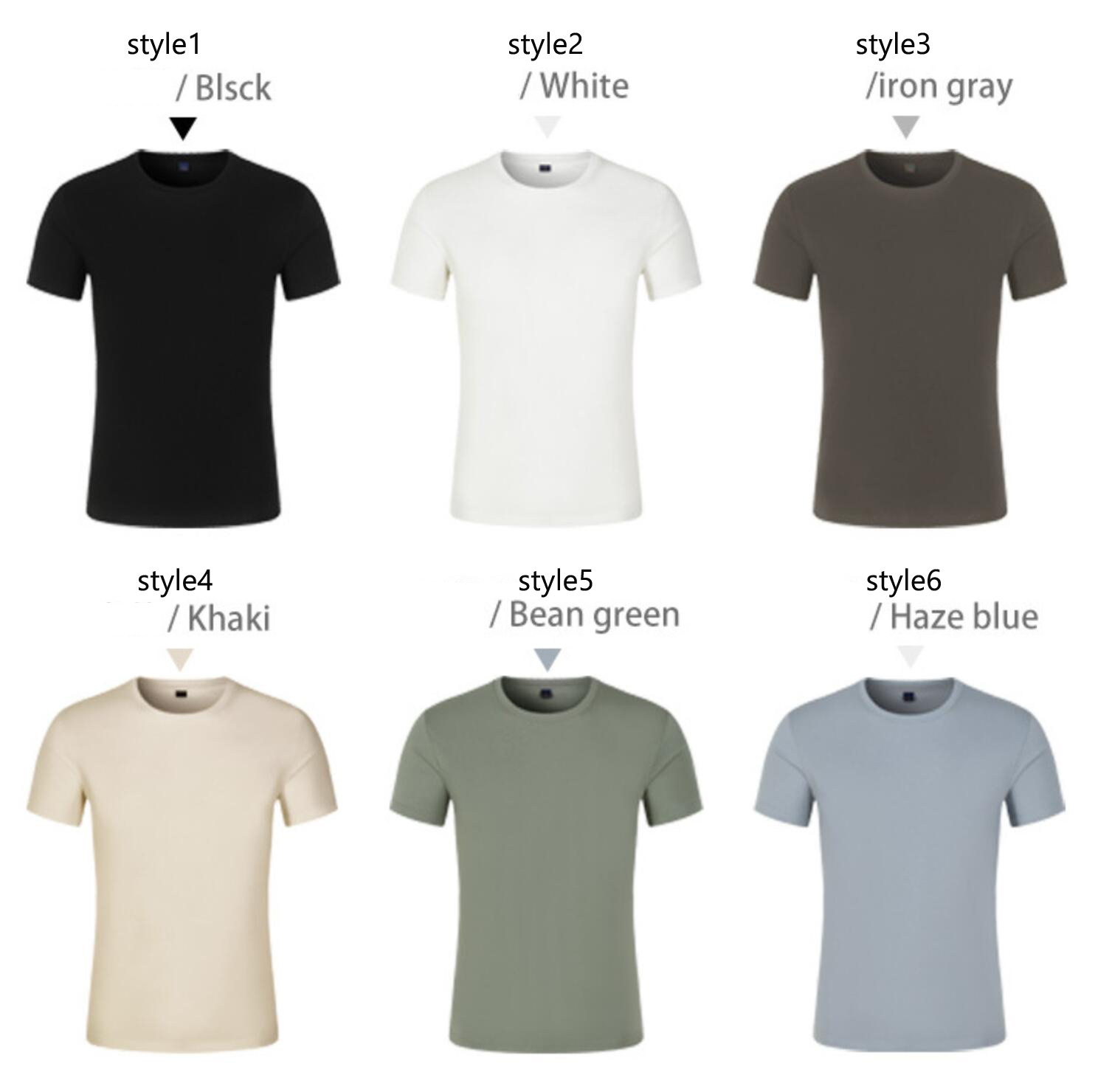 short sleeve cotton promotional t-shirt