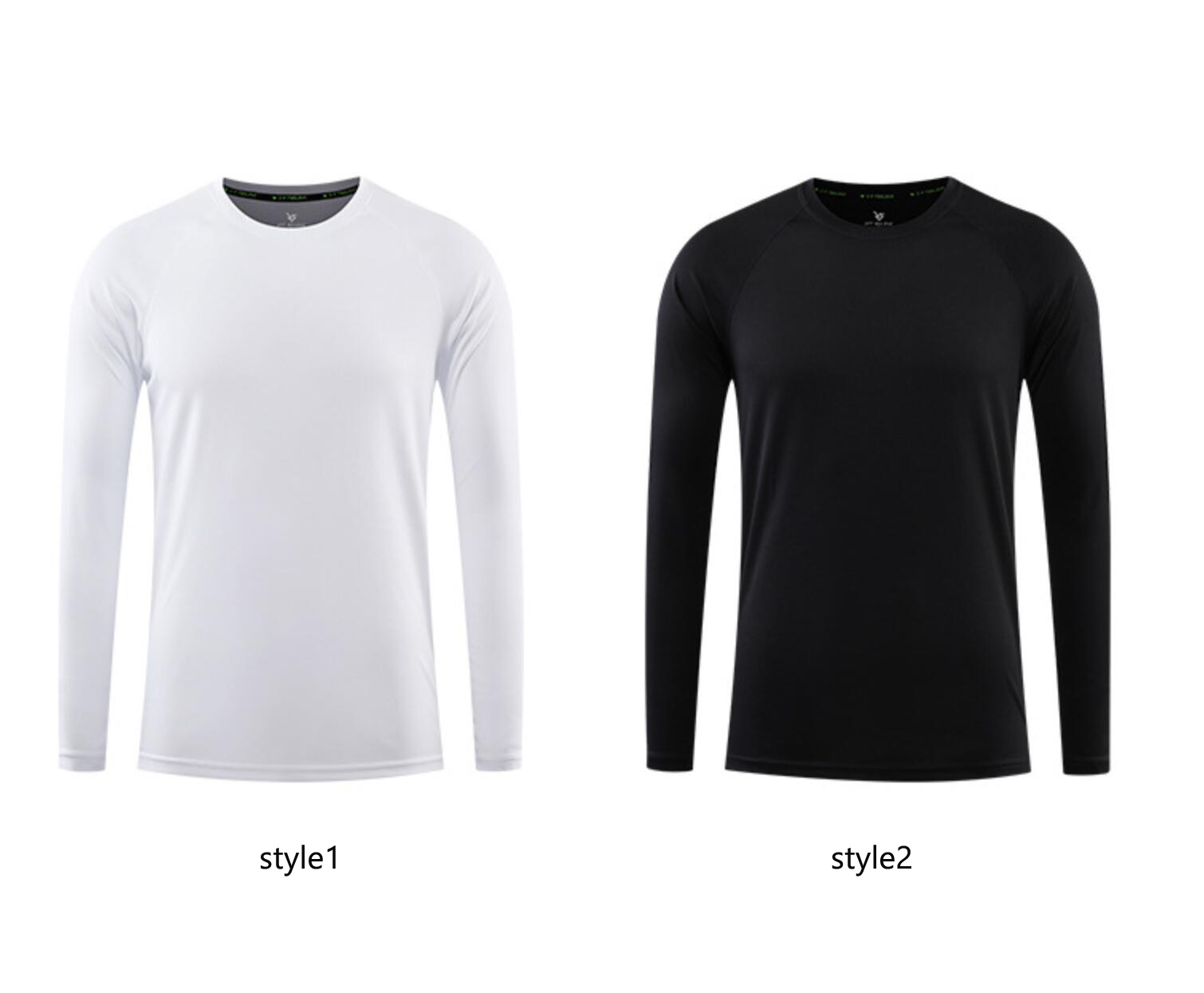 long sleeve round neck promotional t-shirt