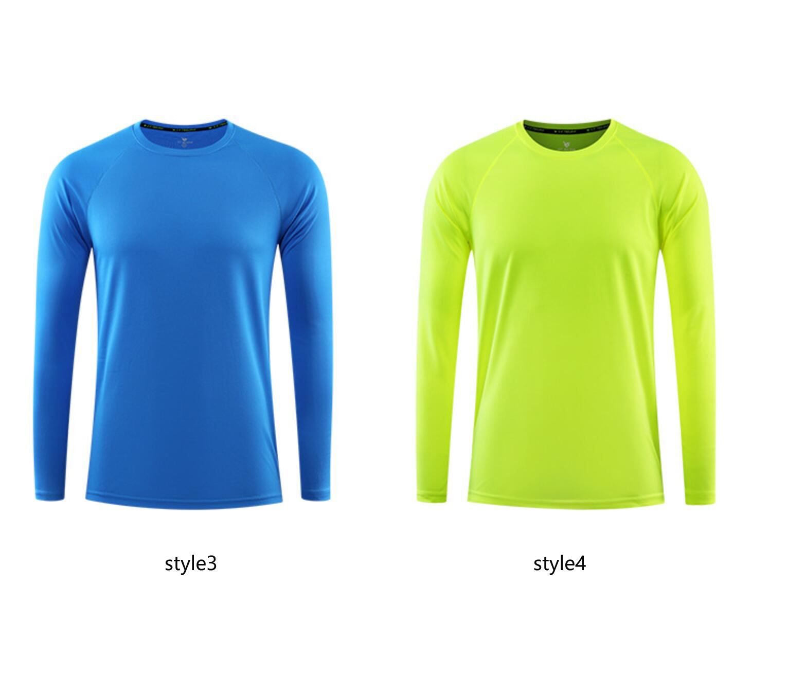 long sleeve round neck promotional t-shirt