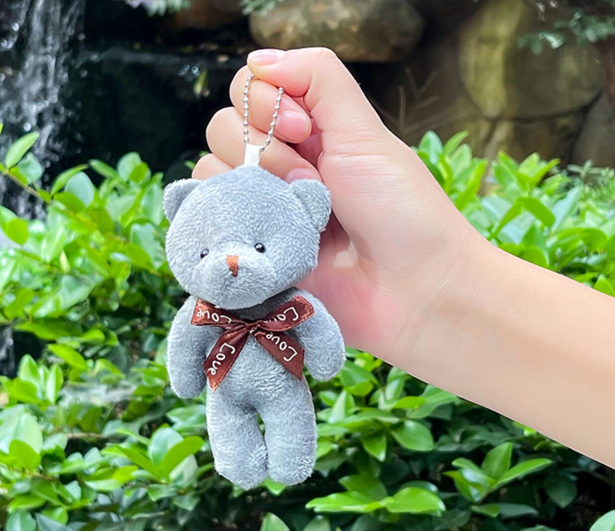 bear pendant keychain wedding favor