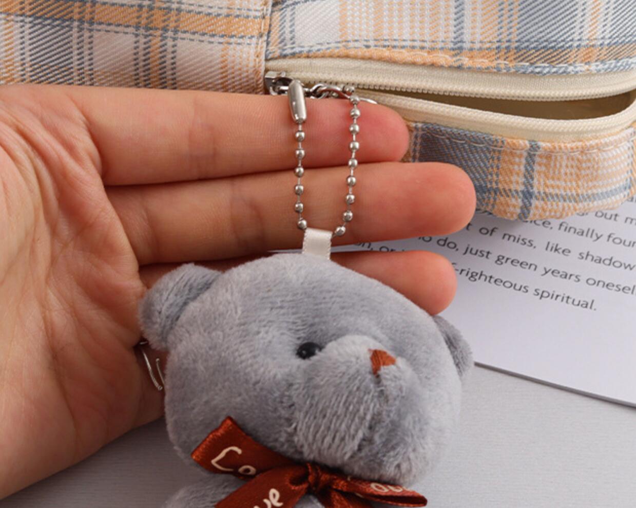 bear pendant keychain wedding favor